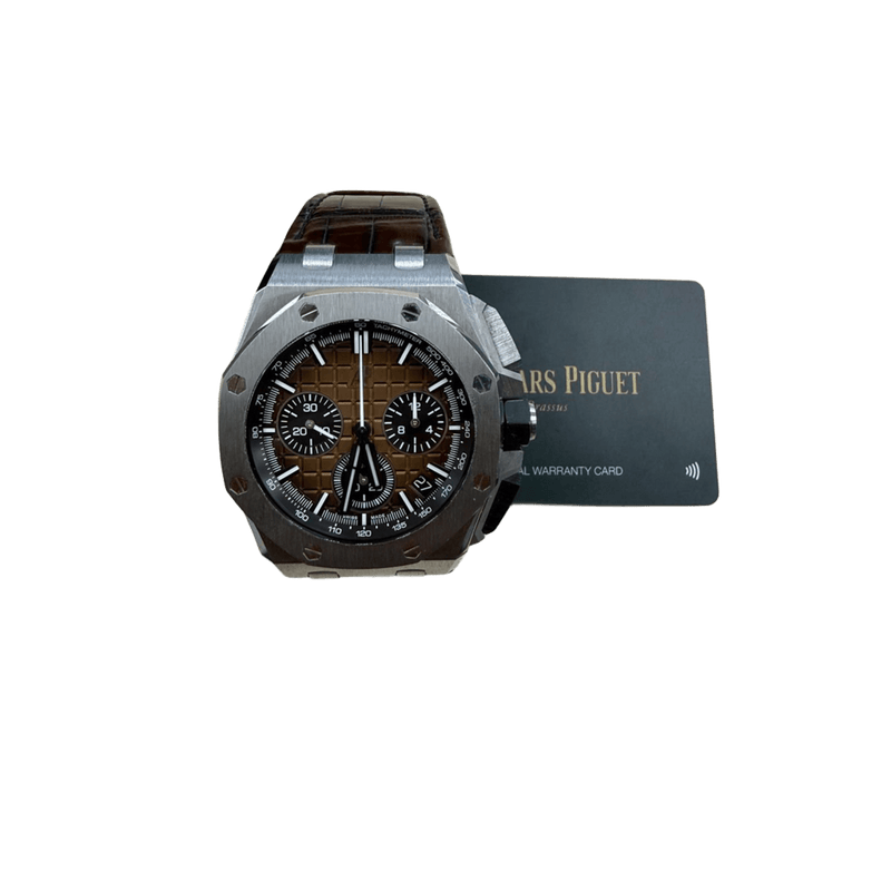 Audemars Piguet Royal Oak Offshore Chronograph 26420ST.OO.A828CR.01 Chocolate Havana Dial 2024