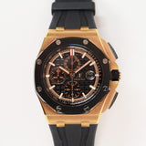Audemars Piguet Royal Oak Offshore Chronograph 44mm Rose Gold 26401RO.OO.A002CA.02 Black Dial Apr 2018 - View 1