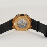 Audemars Piguet Royal Oak Offshore Chronograph 44mm Rose Gold 26401RO.OO.A002CA.02 Black Dial Apr 2018 - View 3