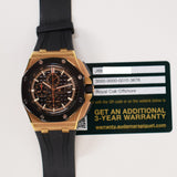 Audemars Piguet Royal Oak Offshore Chronograph 44mm Rose Gold 26401RO.OO.A002CA.02 Black Dial Apr 2018 - View 2