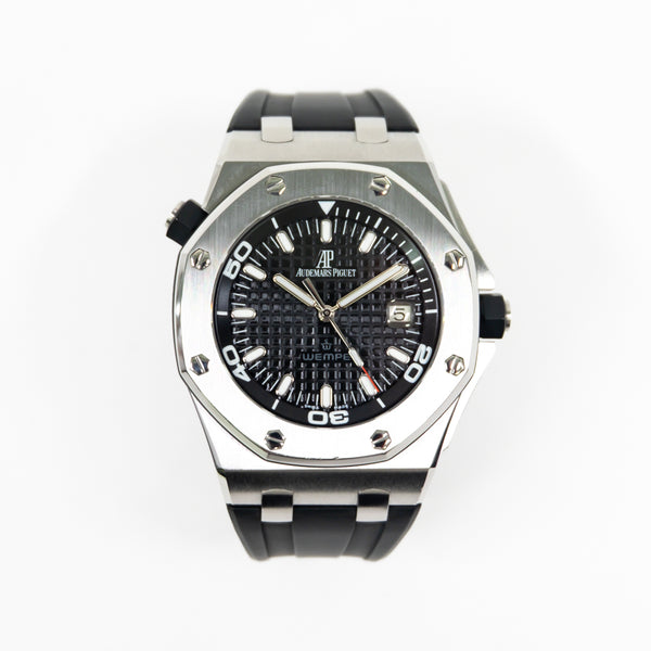 Audemars Piguet Royal Oak Offshore Diver “100 Jahre Wempe” 15340ST.OO.D002CA.01 Black Dial