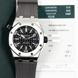 Audemars Piguet Royal Oak Offshore Diver 15710ST.OO.A002CA.01 Black Dial Mar 2017