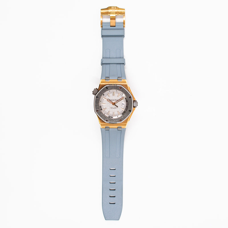 Audemars Piguet Royal Oak Offshore  Diver “Japan” Edition 15711OI.OO.A006CA.01 Grey Dial Sep 2018