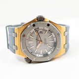 Audemars Piguet Royal Oak Offshore  Diver “Japan” Edition 15711OI.OO.A006CA.01 Grey Dial Sep 2018