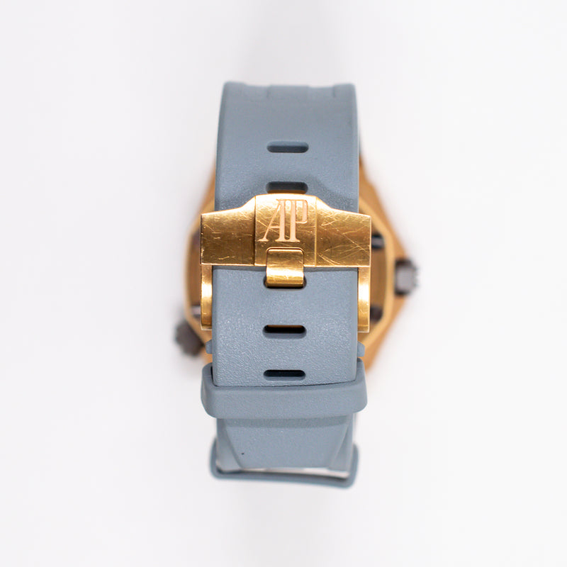 Audemars Piguet Royal Oak Offshore  Diver “Japan” Edition 15711OI.OO.A006CA.01 Grey Dial Sep 2018