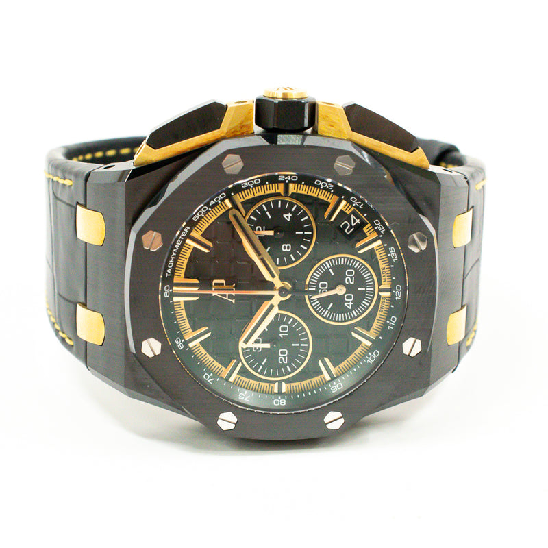 Audemars Piguet Royal Oak Offshore Selfwinding Chronograph 26420CE.OO.A127CR.01 Black Dial Jan 2023