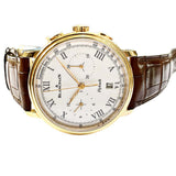 Blancpain Villeret Flyback Chronograph Pulsometer 6680F-3631-55B White Dial