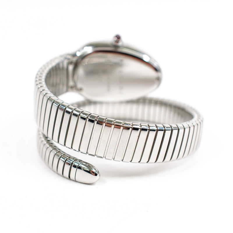 Bvlgari Serpenti Tubogas 35mm 101828 White Dial Mar 2017