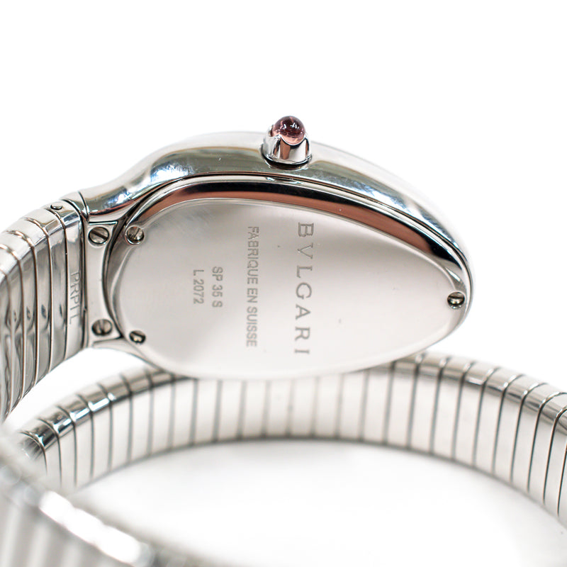 Bvlgari Serpenti Tubogas 35mm 101828 White Dial Mar 2017