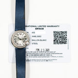 Cartier Ballon Blanc de Cartier W4BL0002 Silver Roman Dial Jun 2021