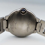 Cartier Ballon Bleu 42mm W69012Z4 Silver Roman Dial May 2010 - View 7