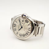 Cartier Ballon Bleu de Cartier WSBB0016 Silver Roman Dial
