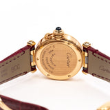 Cartier Pasha 30mm Diamond Bezel WJPA0021 Ivory Dial Oct 2022