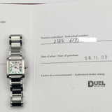 Cartier Roadster W51028Q3 Pink Mother Of Pearl Roman Dial Nov 2009 - View 2