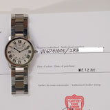 Cartier Roadster W6701005 Silver Roman Dial May 2012 - View 2