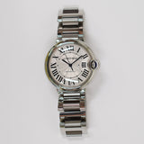 Cartier Roadster W6920046 Silver Roman Dial Jul 2017 - View 1