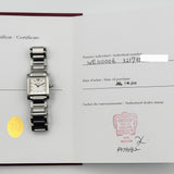 Cartier Roadster WE110006 Silver Diamond Dial Jul 2014 - View 2