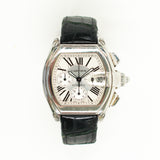 Cartier Roadster XL W62019X6 White Roman Dial Dec 2004