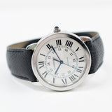 Cartier Ronde Solo 36mm WSRN0021 Silver Roman Dial May 2018