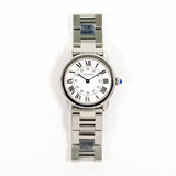 Cartier Ronde Solo Small Quartz W6701004 Silver Roman Dial Jun 2017