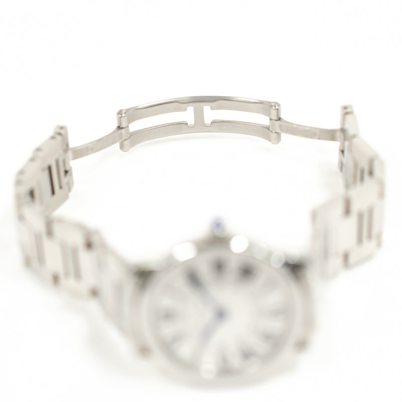 Cartier Ronde Solo Small Quartz W6701004 Silver Roman Dial Jun 2017