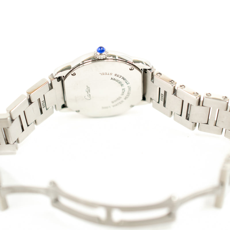 Cartier Ronde Solo Small Quartz W6701004 Silver Roman Dial Jun 2017