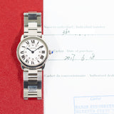 Cartier Ronde Solo Small Quartz W6701004 Silver Roman Dial Jun 2017