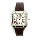 Cartier Santos-Dumont WGSA0082 White Roman Dial Jun 2024