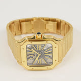 Cartier Santos-Dumont WHSA0042 Skeleton Dial Aug 2025 - View 3