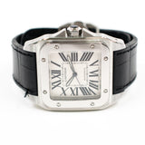 Cartier Santos 100 Large W20073X8 White Roman Oct 2006