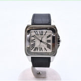 Cartier Santos Dumont W20073X8 White Roman Dial Jan 2017 - View 1