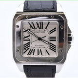 Cartier Santos Dumont W20073X8 White Roman Dial Jan 2017 - View 3