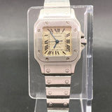 Cartier Santos Galbée W20054D6 Silver Roman Dial Jun 2001