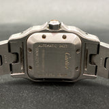 Cartier Santos Galbée W20054D6 Silver Roman Dial Jun 2001