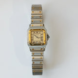 Cartier Santos W20011C4 Ivory Roman Dial Nov 1990 - View 1