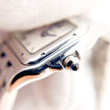 Cartier Santos de Cartier 35.1mm Steel WSPN0019 Silver Roman Dial Aug 2019 - View 3