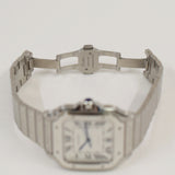 Cartier Santos de Cartier Large WSSA0018 White Roman Dial Oct 2025 - View 6