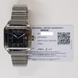 Cartier Santos de Cartier Large WSSA0030 Blue Roman Dial May 2022 - View 2