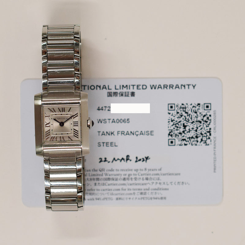 Cartier Santos de Cartier Large WSTA0065 Silver Dial Mar 2024