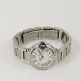 Cartier Santos de Cartier W4BB0015 Silver Roman Dial Dec 2017 - View 3