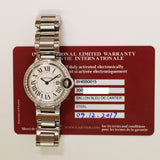 Cartier Santos de Cartier W4BB0015 Silver Roman Dial Dec 2017 - View 2
