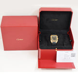 Cartier Santos de Cartier WGSA0077 Black Roman Dial Jun 2024 - View 10