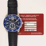 Cartier Santos de Cartier WSCA0010 Blue Roman Dial Aug 2016 - View 2