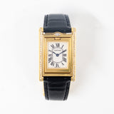 Cartier Tank Basculante WA202251 White Roman Dial