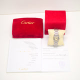 Cartier Tank Française Automatic W51008Q3 White Dial Feb 2009