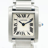 Cartier Tank Française Automatic W51008Q3 White Dial Feb 2009