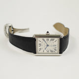 Cartier Tank Must WSTA0040 Silver Roman Dial Dec 2019 - View 3