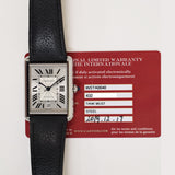 Cartier Tank Must WSTA0040 Silver Roman Dial Dec 2019 - View 2