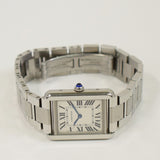 Cartier Tank Solo Large W5200013 Silver Roman Dial Mar 2012 - View 3