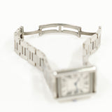 Cartier Tank Solo Small W5200013 Silver Roman Dial Sep 2017